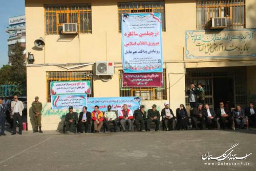 مانور پدافند غيرعامل در مدارس گلستان اجرا شد