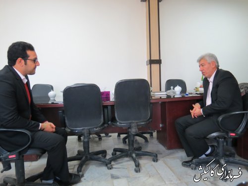 دیدار رو در روی فرماندار گالیکش با شهروندان