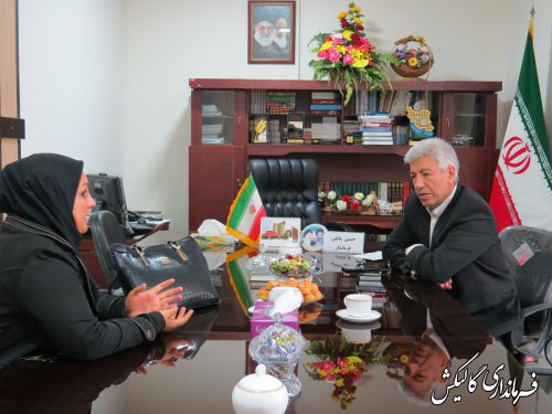 دیدار رو در روی فرماندار گالیکش با شهروندان