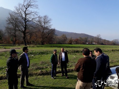 جلسه احداث پاسگاه ايست بازرسي در دهنه زرین گل شهرستان علی آباد کتول برگزار شد