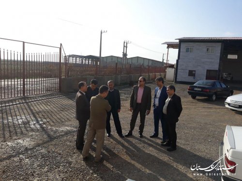 بازدید مدیران اقتصادی استانداری از واحدهای تولیدی زنجیره تولید گوشت مرغ 