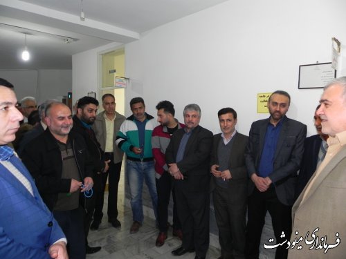 اتاق احزاب شهرستان مینودشت افتتاح شد