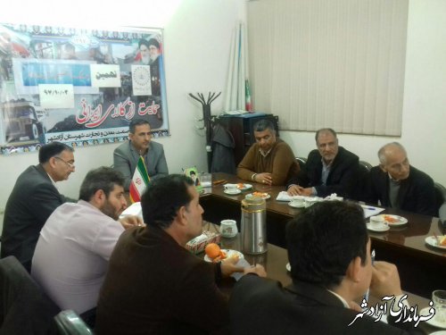 نهمین کارگروه طرح تنظیم بازار شهرستان آزادشهر برگزار شد