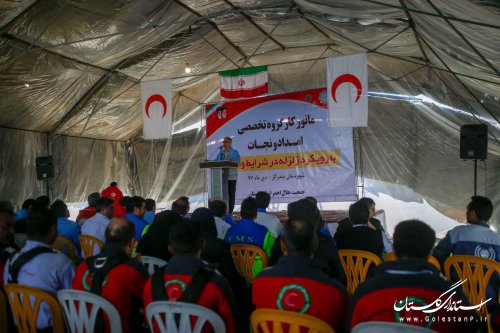اجرای مانور بزرگ استانی آمادگی و هماهنگی در برابر زلزله با رویکرد شهری در شهرستان بندرگز