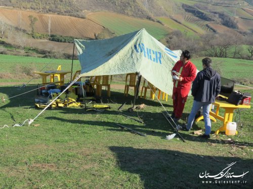 گزارش تصویر مانور اطفای حریق جنگل در گالیکش