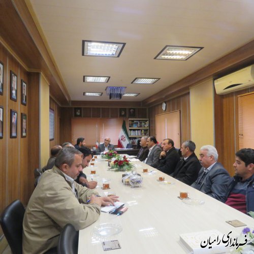 اولین نشست کمیته مشورتی توسعه کشاورزی شهرستان رامیان برگزار گردید