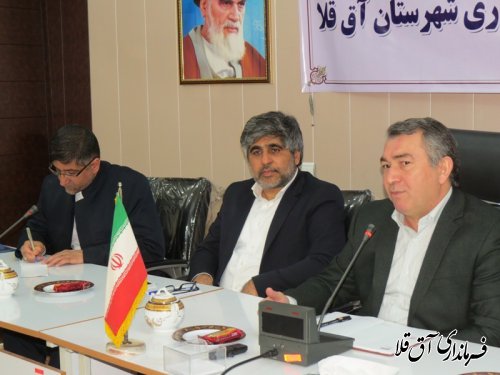 اولین معاون برنامه ریزی و هماهنگی امور عمرانی فرمانداری شهرستان آق قلا معارفه شد