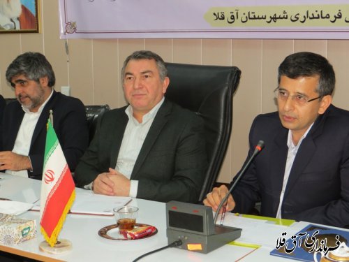 اولین معاون برنامه ریزی و هماهنگی امور عمرانی فرمانداری شهرستان آق قلا معارفه شد