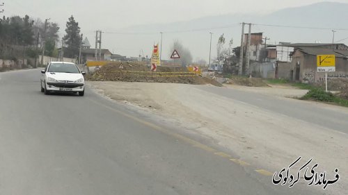 قدمنان فرماندارکردکوی:بهره برداری از زیرگذر یساقی در جشن چهل سالگی انقلاب اسلامی