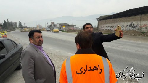 قدمنان فرماندارکردکوی:بهره برداری از زیرگذر یساقی در جشن چهل سالگی انقلاب اسلامی