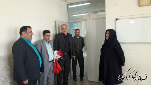 فرماندار کردکوی از جمعیت هلال احمر شهرستان کردکوی بازدید کرد