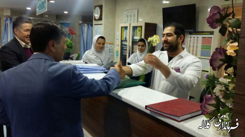 از پرستاران بیمارستان رسول اکرم(س) کلاله تجلیل شد