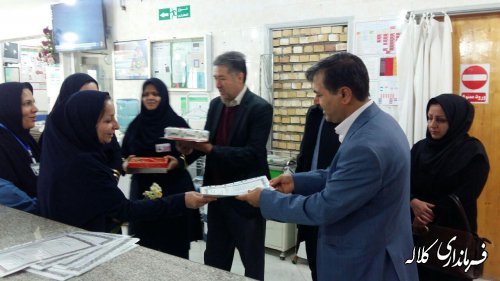 از پرستاران بیمارستان رسول اکرم(س) کلاله تجلیل شد