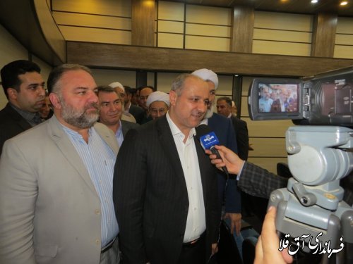 445 پروژه به همت بخش خصوصی در شهرستان آق قلا افتتاح و کلنگ زنی خواهد شد