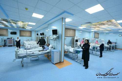 افتتاح مرکز تروما و اورژانس ۱۵۲ تختخوابی شهید نبوی گرگان 