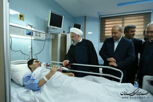 افتتاح مرکز تروما و اورژانس ۱۵۲ تختخوابی شهید نبوی گرگان 