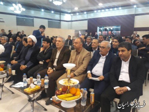 با حضور معاون رییس جمهور متل انجیلو در شهر دلند شهرستان رامیان افتتاح شد