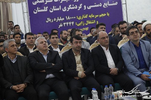 آیین افتتاح و شروع عملیات اجرایی متمرکز پروژه های میراث فرهنگی صنایع دستی و گردشگری گلستان