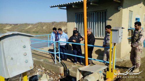 گزارش تصویر بازدید مدیرکل مدیریت بحران گلستان از مناطق سیل‌زده «داشلی‌برون» گنبدکاووس