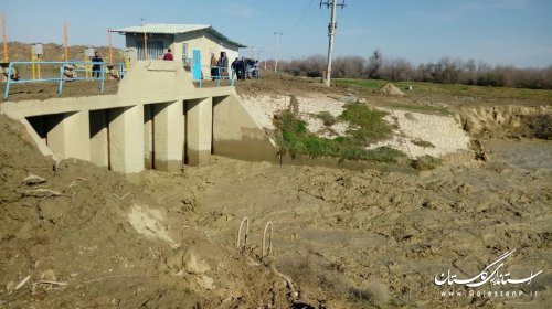 گزارش تصویر بازدید مدیرکل مدیریت بحران گلستان از مناطق سیل‌زده «داشلی‌برون» گنبدکاووس
