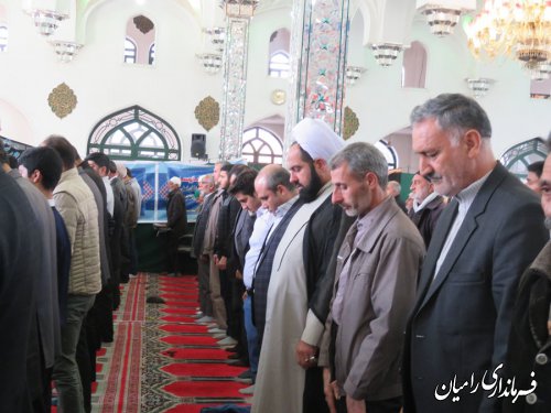حاصل رهاورد سفر ریاست محترم جمهور و هیئت دولت برای توسعه شهرستان رامیان بیش از 300میلیارد تومان اعتبار می باشد