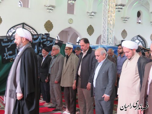 حاصل رهاورد سفر ریاست محترم جمهور و هیئت دولت برای توسعه شهرستان رامیان بیش از 300میلیارد تومان اعتبار می باشد