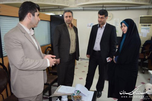 بازدید مدیر کل دفتر امور شهری وشوراها از شهرداری و شورای اسلامی شهر علی آباد کتول