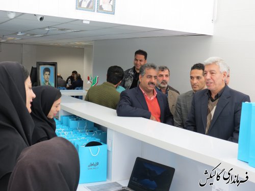 چهارمین دفتر پیشخوان دولت در شهرستان گالیکش افتتاح شد