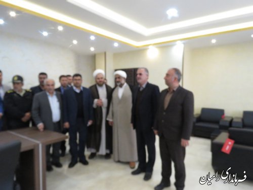 ساختمان فرمانداری رامیان با زیربنای 1250 متر مربع و اعتبار هزینه شده 32 میلیارد ریال افتتاح شد