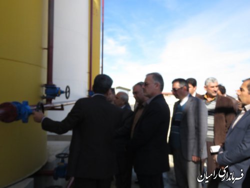 واحد تولید شیمی طبرستان شهرک صنعتی رامیان افتتاح گردید