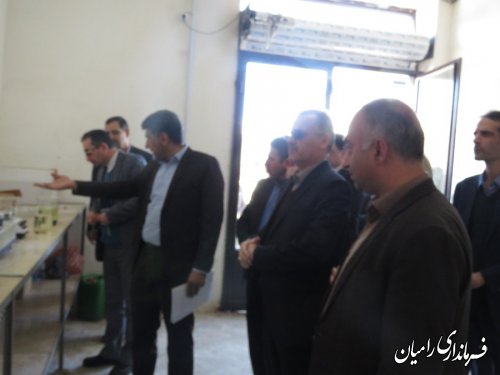 واحد تولید شیمی طبرستان شهرک صنعتی رامیان افتتاح گردید