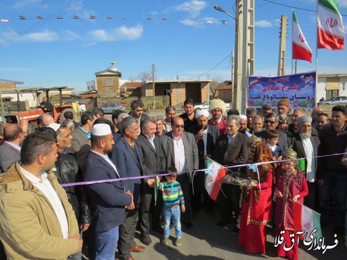 اجرای طرح هادی پنج روستا با 20 هزار متر مربع آسفالت و اعتبار 9 میلیارد و 600 میلیون ریال