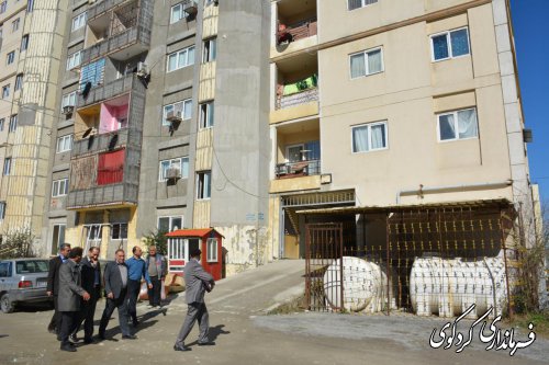 پیگیری مسائل و مشکلات مسکن مهر کردکوی اولویتهای مجموعه مدیریت شهرستان است