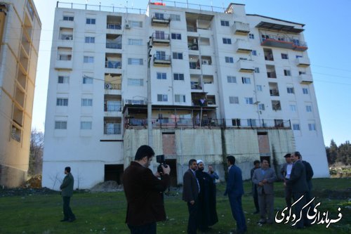 پیگیری مسائل و مشکلات مسکن مهر کردکوی اولویتهای مجموعه مدیریت شهرستان است