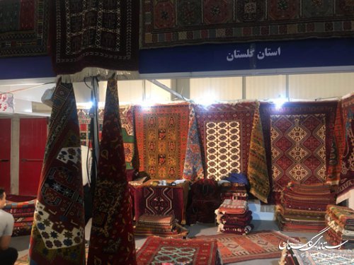 حضور هنرمندان گلستانی در سی و یکمین نمایشگاه ملی صنایع دستی(عیدانه) در تهران