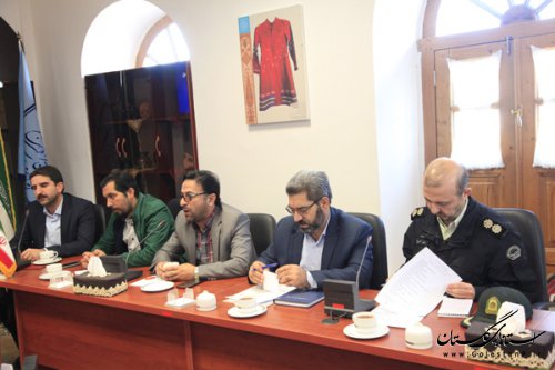 نشست مدیران روابط عمومی کمیته های ستاد اجرایی خدمات سفر ویژه نوروز98 استان گلستان برگزار شد