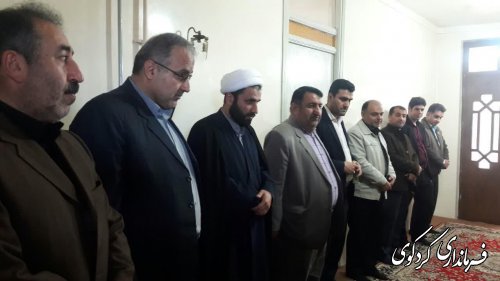 عطر افشانی گلزارشهدای گمنام کردکوی به مناسبت 22 اسفند سالروز تاسیس بنیادشهید انقلاب اسلامی و پاسداشت روز شهید
