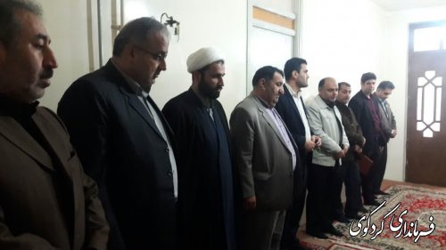 عطر افشانی گلزارشهدای گمنام کردکوی به مناسبت 22 اسفند سالروز تاسیس بنیادشهید انقلاب اسلامی و پاسداشت روز شهید