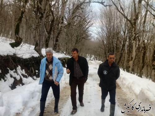 با گذشت شش روز تلاش‌ها برای بازگشایی راه روستای کندسکوه ادامه دارد