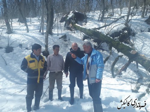با گذشت شش روز تلاش‌ها برای بازگشایی راه روستای کندسکوه ادامه دارد