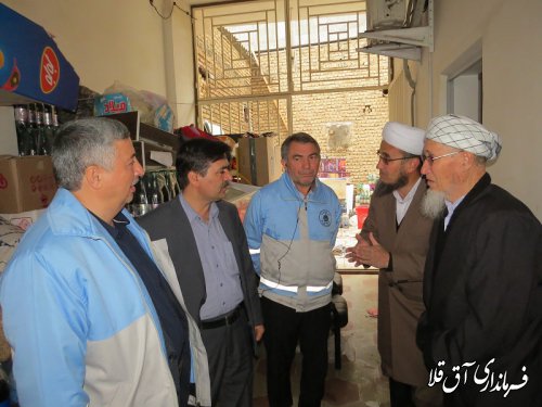 سرپرست استانداری گلستان با مدیر حوزه علمیه مصلحی شهر آق قلا دیدار کرد