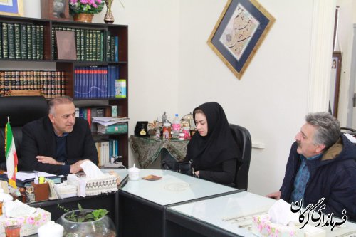 اولین ملاقات مردمی فرماندار شهرستان گرگان با مردم در سال 98 برگزار شد