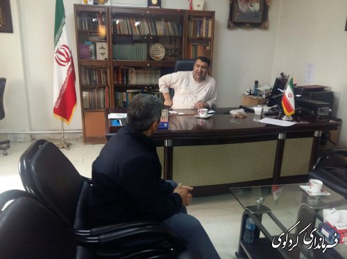 دیدار چهره به چهره تعدادی از شهروندان با فرماندار کردکوی