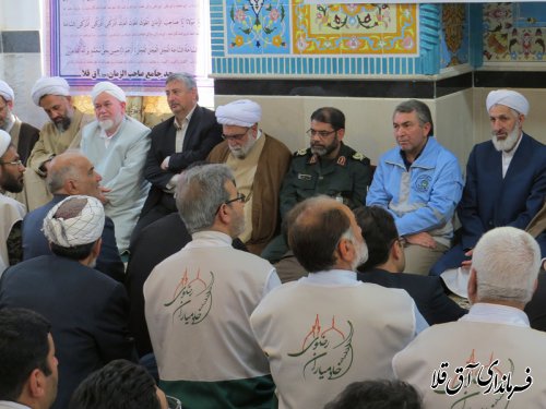 تولیت آستان قدس رضوی از مناطق سیل زده شهرستان آق قلا بازدید کرد