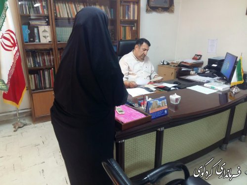 مردم شریف شهرستان با ابراهیم قدمنان فرماندار کردکوی دیدارکردند