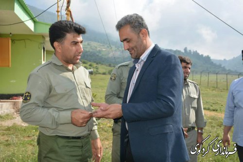 فرماندارکردکوی از محیط بانان جهان نما تقدیرکرد