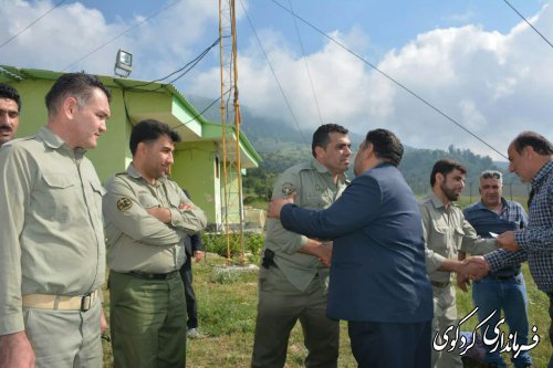 فرماندارکردکوی از محیط بانان جهان نما تقدیرکرد