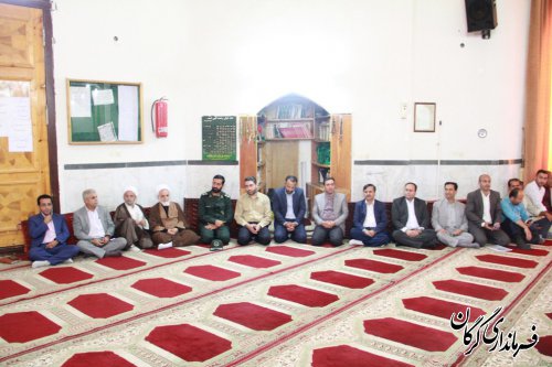 نشست صمیمی فرماندار شهرستان گرگان با شوراهای اسلامی و دهیاران بخش بهاران برگزار شد