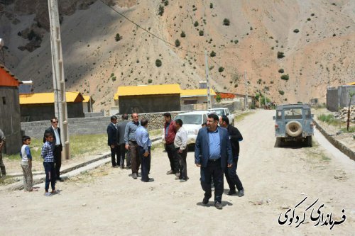مشکلات آب شرب ، مخابرات ،مسکن ، راه، کشاورزی و رودخانه های روستای حاجی آباد کوهپایه مورد بررسی قرارگرفت
