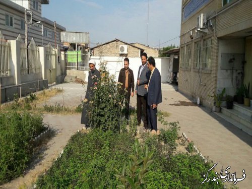 بازدید سرزده فرماندار بندرگز از اداره تبلیغات اسلامی